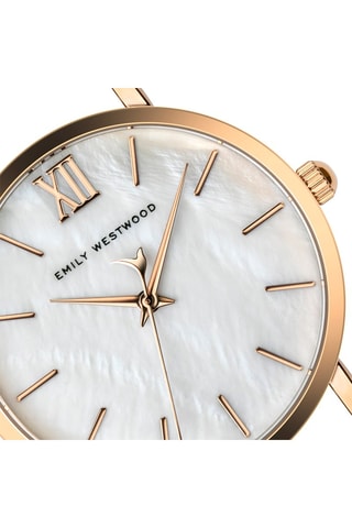 Montre à quartz en acier - Doré rose - Victoria Walls