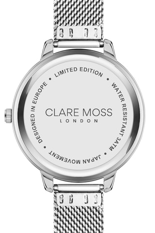 Montre à quartz en acier Rose - Argenté