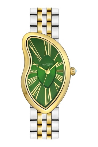 Montre à quartz en acier Old money - Argenté et doré