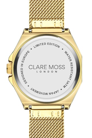 Montre à quartz en acier Burgundy