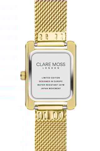 Montre à quartz en acier Magnolia - Doré