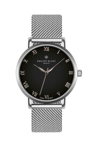 Montre à quartz en acier - Argenté