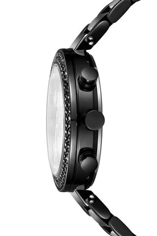 Montre à quartz en alliage - Chronographe - Noir