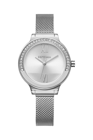 Montre à quartz en acier - Argenté
