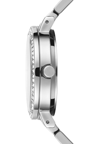Montre à quartz en acier - Argenté 