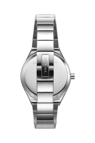 Montre à quartz en acier - Argenté et gris clair