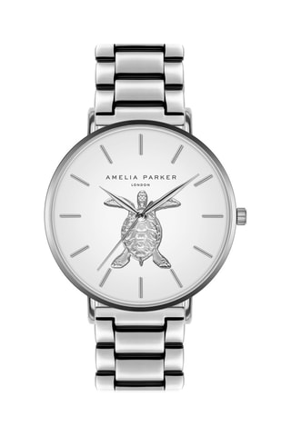 Montre à quartz en acier - Argenté