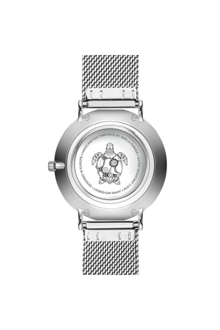Montre à quartz en acier Sand Turtle - Argenté
