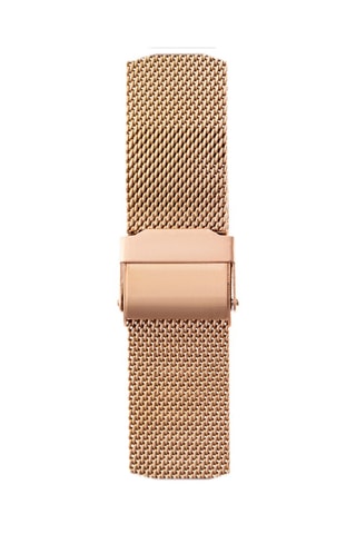 Montre à quartz en acier - Doré rose et noir - Emily Westwood