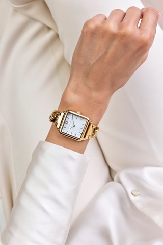 Montre à quartz en acier - Doré - Victoria Walls