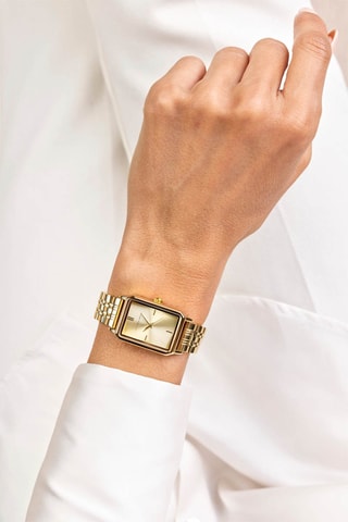 Montre à quartz en acier - Doré - Victoria Walls 