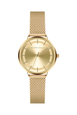 Montre à quartz en acier - Doré - Victoria Walls