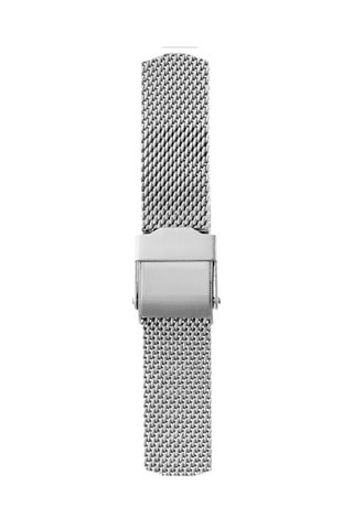 Montre à quartz en acier - Argenté et blanc - Emily Westwood