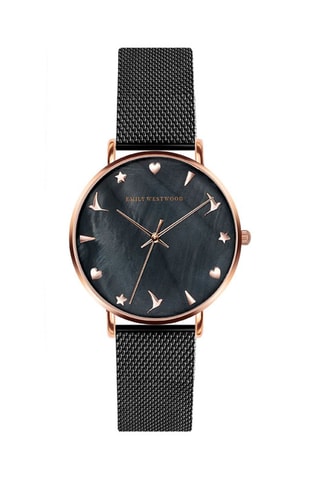 Montre à quartz en acier et nacre - Emily Westwood