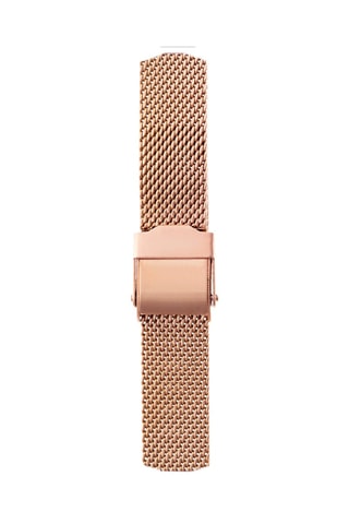 Montre à quartz en acier - Doré rose et noir - Emily Westwood