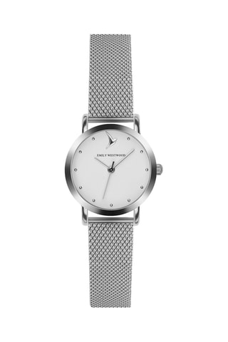 Montre à quartz en acier - Argenté - Emily Westwood