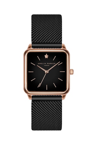 Coffret montre à quartz et 2 bracelets en acier