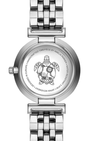Montre à quartz Night Shore - Argenté et noir