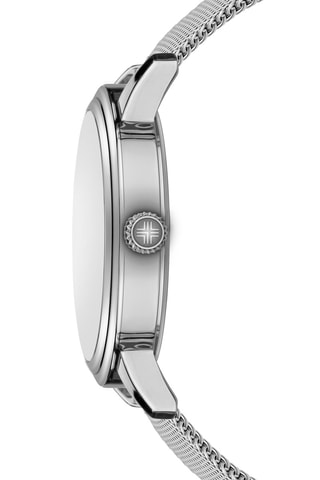Montre à quartz en acier - Argenté
