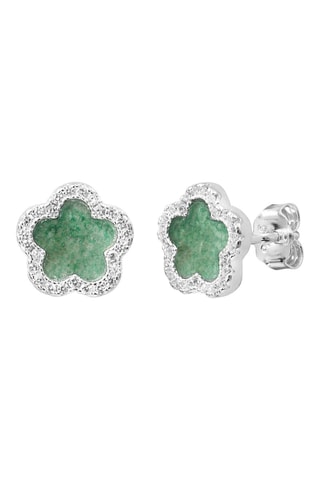 Puces - Argent et aventurine
