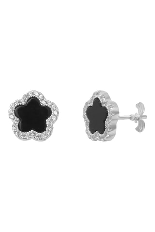 Puces Argent et onyx