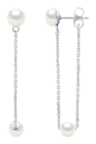 Boucles d'oreilles - Argent et perles de culture d'eau douce