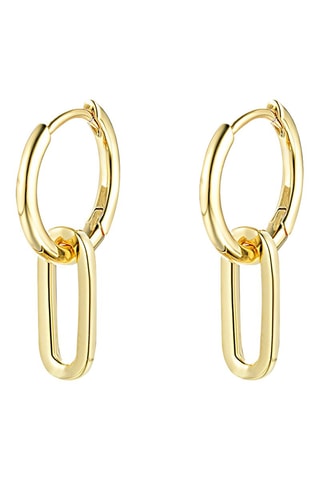 Boucles d'oreilles Argent plaqué or jaune