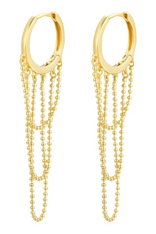 Boucles d'oreilles Argent et plaqué or jaune