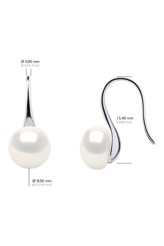 Boucles d'oreilles Argent et perles de culture