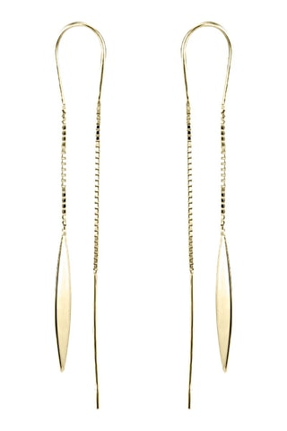 Boucles d'oreilles Argent plaqué or jaune