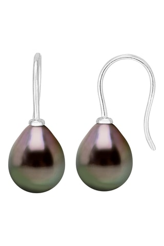 Boucles d'oreilles - Argent et perles de culture de Tahiti