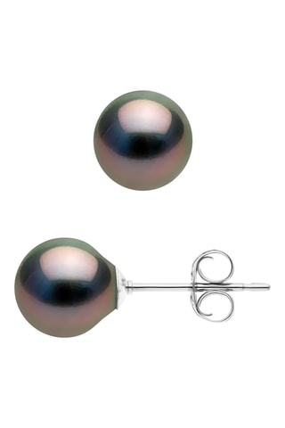 Puces - Argent et perles de culture de Tahiti