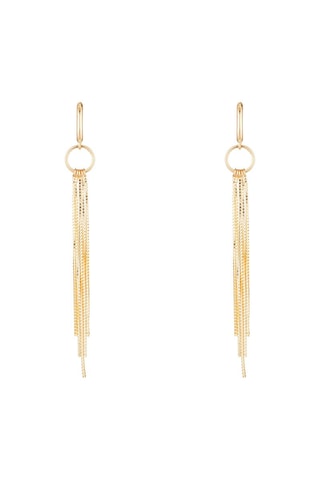 Boucles d'oreilles Cascade Or jaune