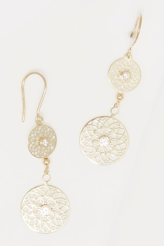 Boucles d'oreilles Ancestral Or jaune