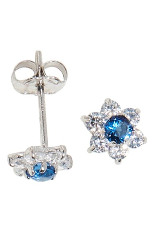 Puces Le Messager Bleu   Or blanc