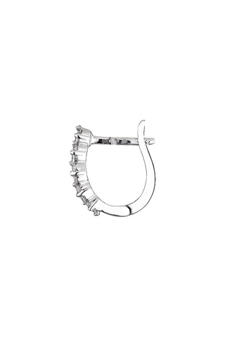 Créoles Merveilles de Lumières Or blanc et diamants