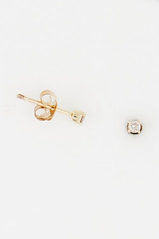 Puces Ilaria Or jaune et diamants