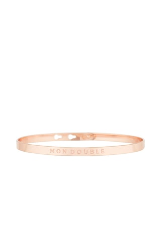 Jonc Mon double Doré rose
