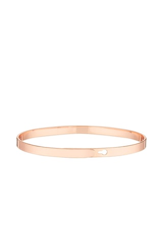 Jonc Je t'aime Doré rose