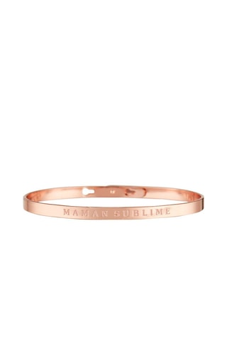 Jonc Maman sublime Doré rose