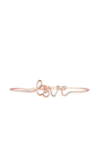 Jonc Love   Doré rose