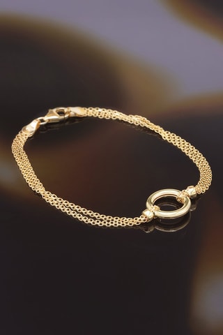 Bracelet Round Or jaune