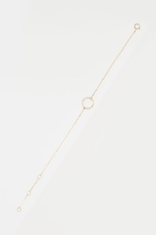 Bracelet Cercle Or jaune et diamants