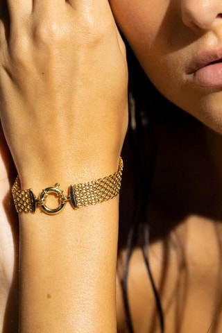 Bracelet Maille Calera Or jaune