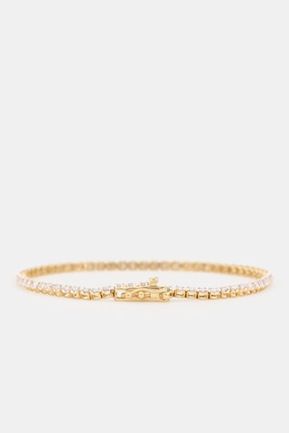 Bracelet Rivière Or jaune et diamants