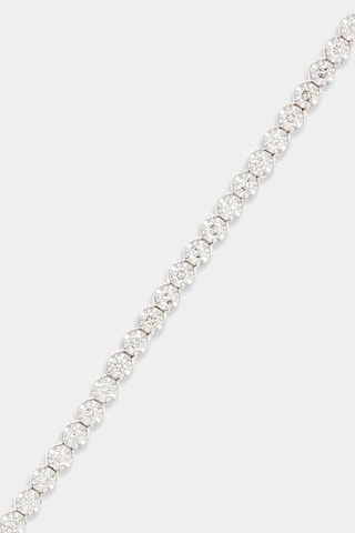 Bracelet Rivière Or blanc et diamants