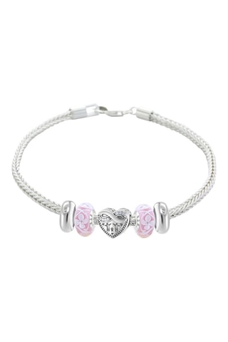 Bracelet 
Argent sterling et verre de Murano
