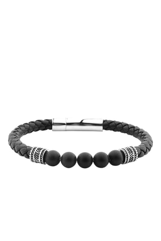 Bracelet Cuir et agates