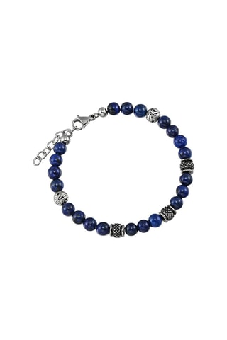 Bracelet Lapis-lazulis et pierres de lave