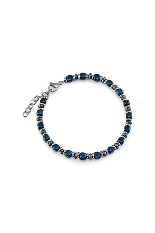 Bracelet Acier inoxydable et hématites